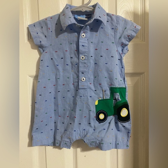 Goodlad Tractor Romper - Picture 1 of 8